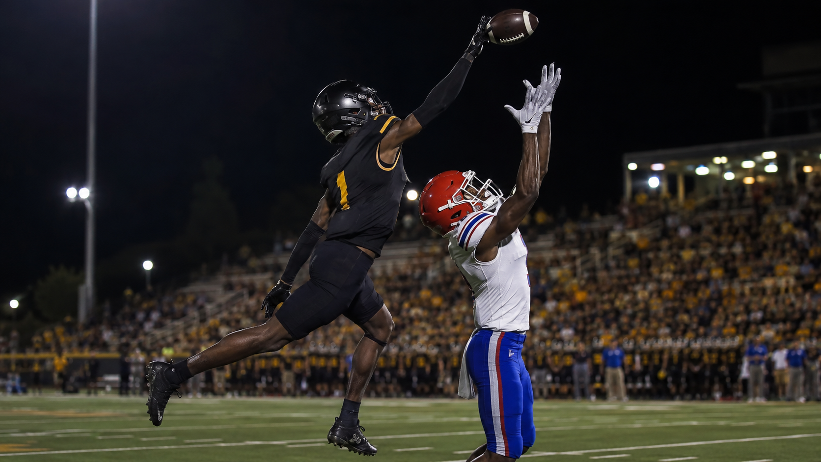 Game-night football illustration for West Georgia at Kennesaw State