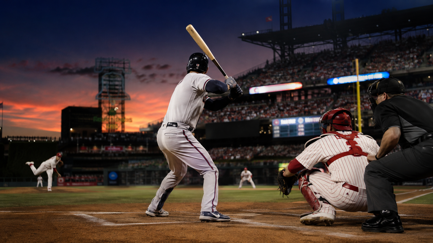 Imaginative editorial scene for Los Angeles Angels at Pittsburgh