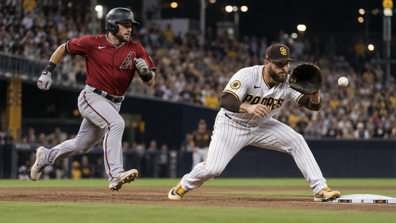 Arizona Diamondbacks at San Diego Padres matchup artwork