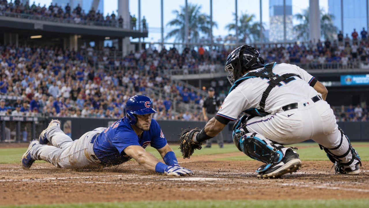 FrontPage Crew Sports editorial image for Chicago Cubs at Miami Marlins