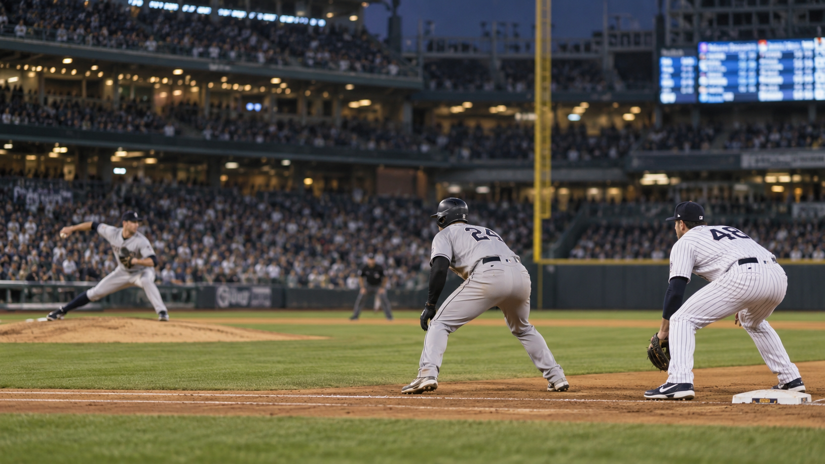 Game-action editorial image for Colorado Rockies at New York Yankees