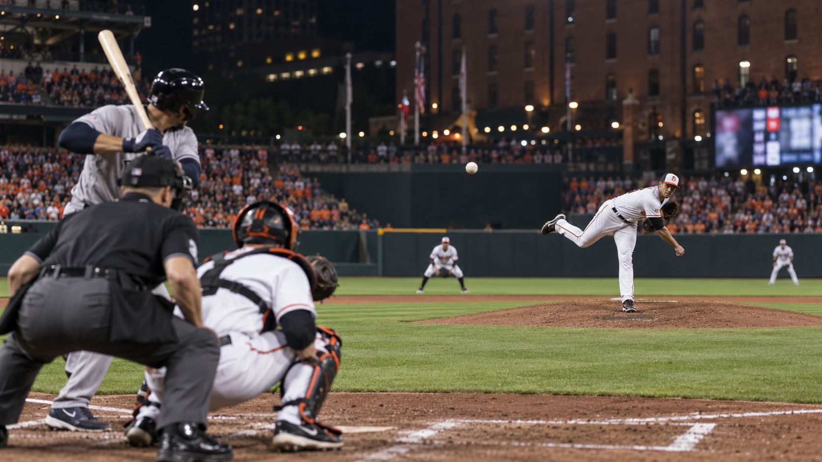 Game-action editorial image for Minnesota Twins at Detroit Tigers
