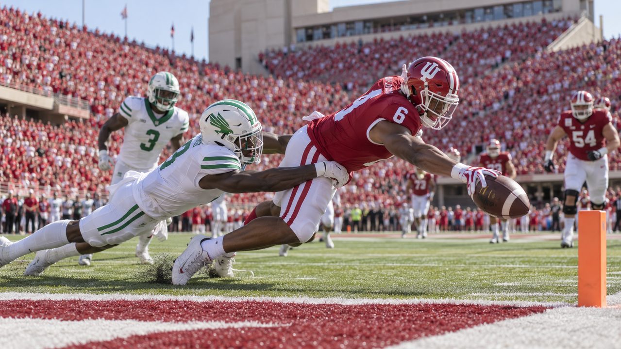 Original editorial image for North Texas at Indiana Hoosiers