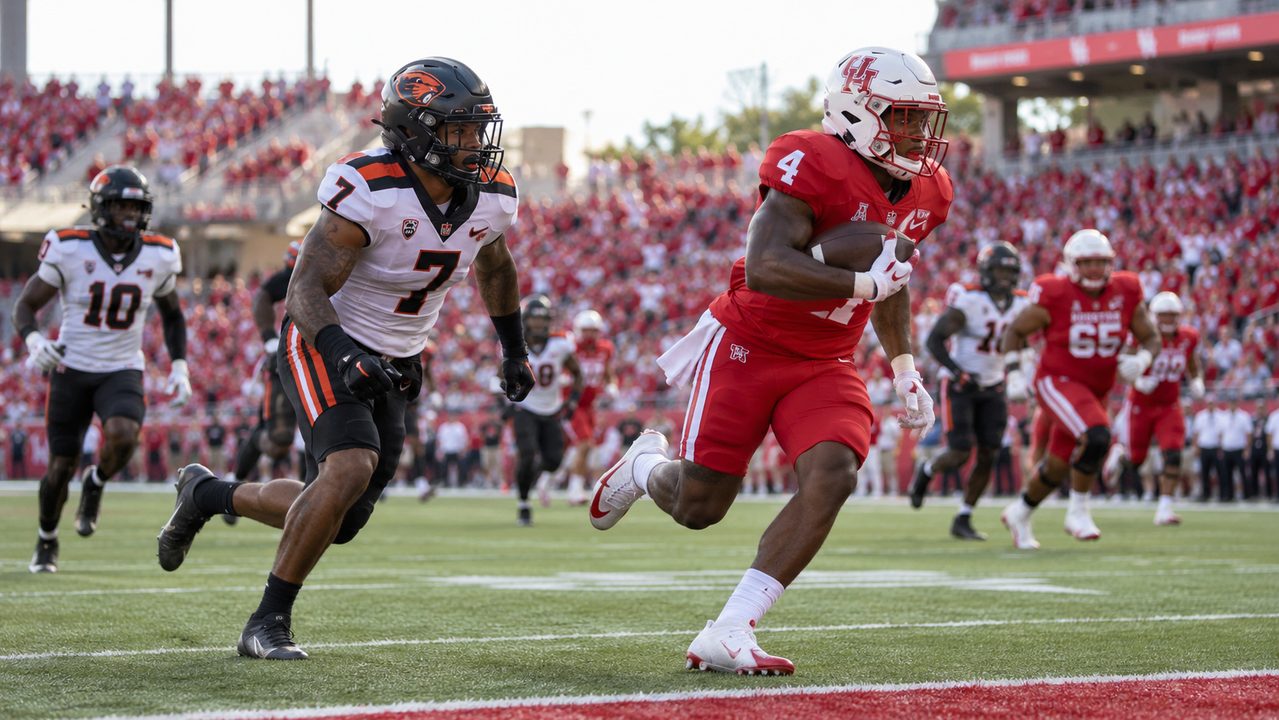 Original editorial image for Oregon State Beavers at Houston Cougars
