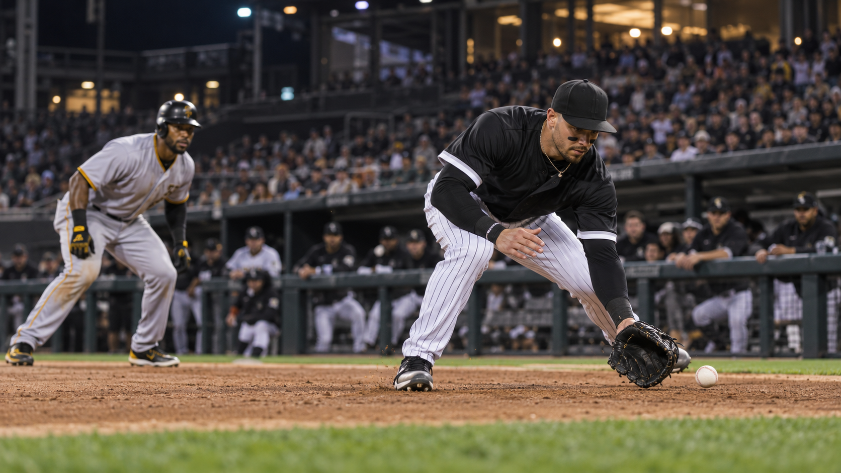 Pittsburgh Pirates and Chicago White Sox game action
