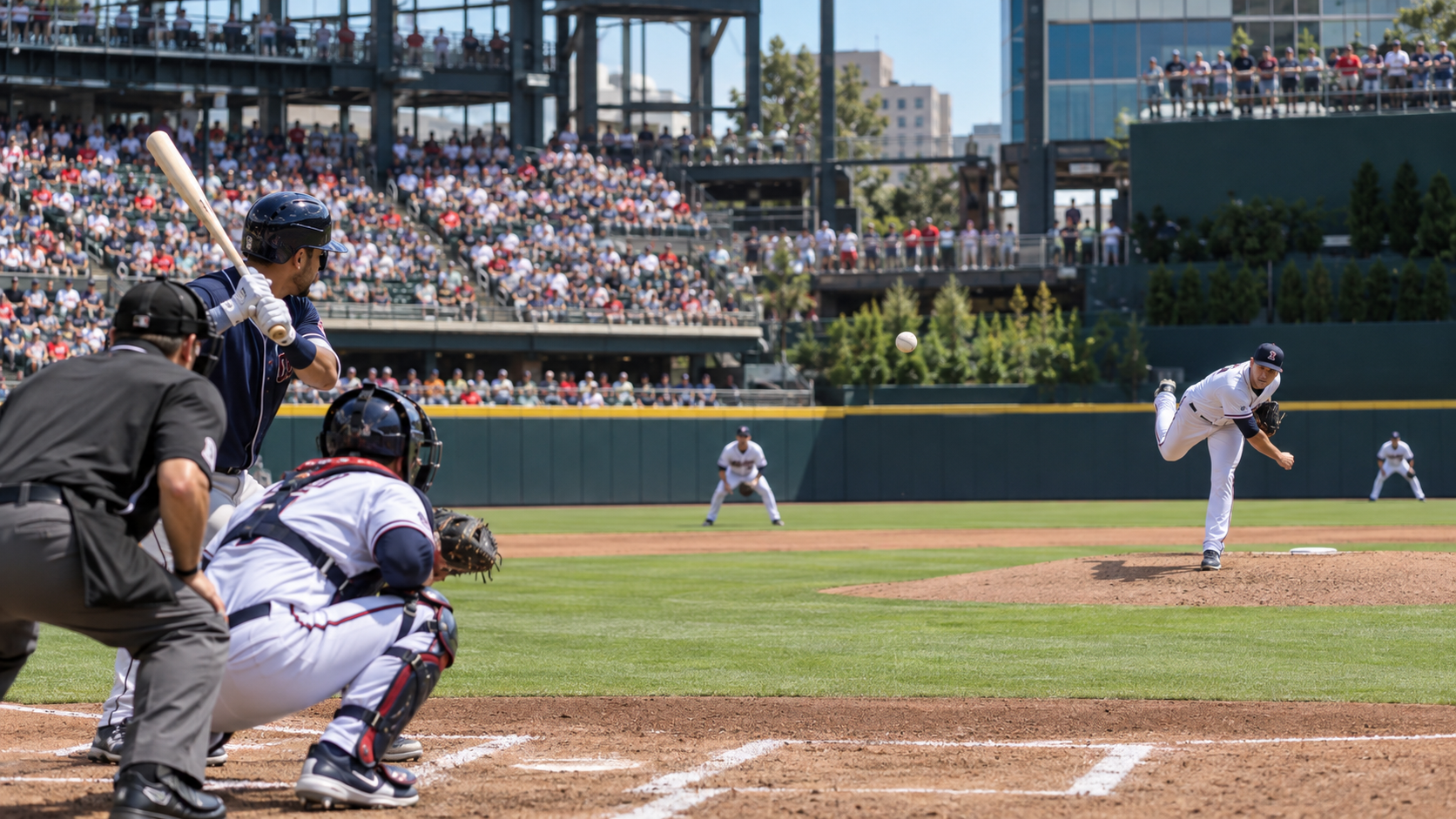 Tampa Bay Rays and Atlanta Braves game action