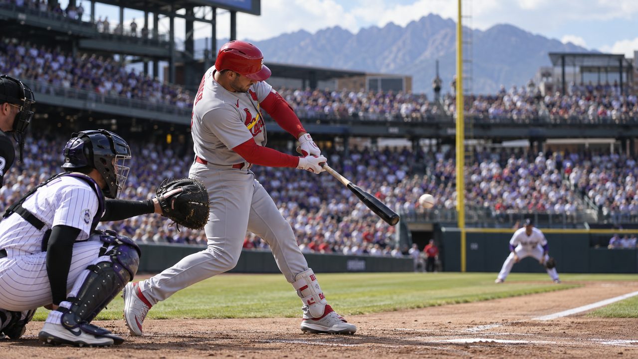 Original editorial image for St. Louis Cardinals at Colorado Rockies