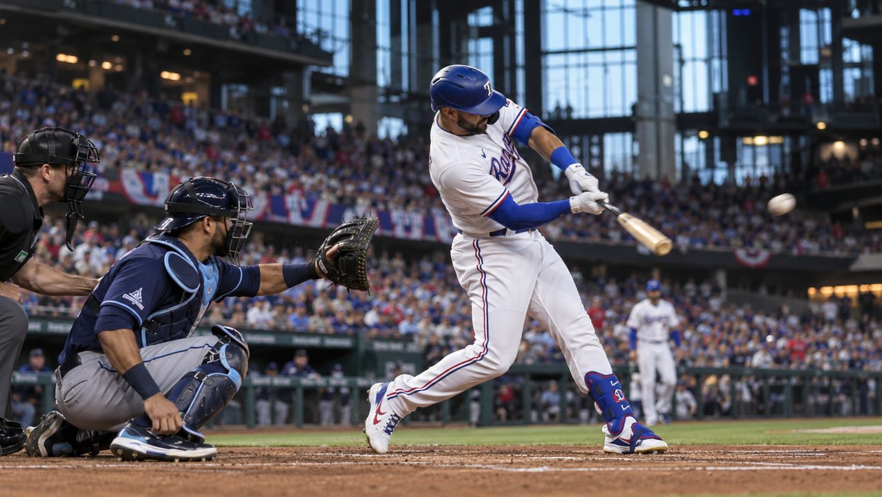FrontPage Crew Sports editorial image for Tampa Bay Rays at Texas Rangers