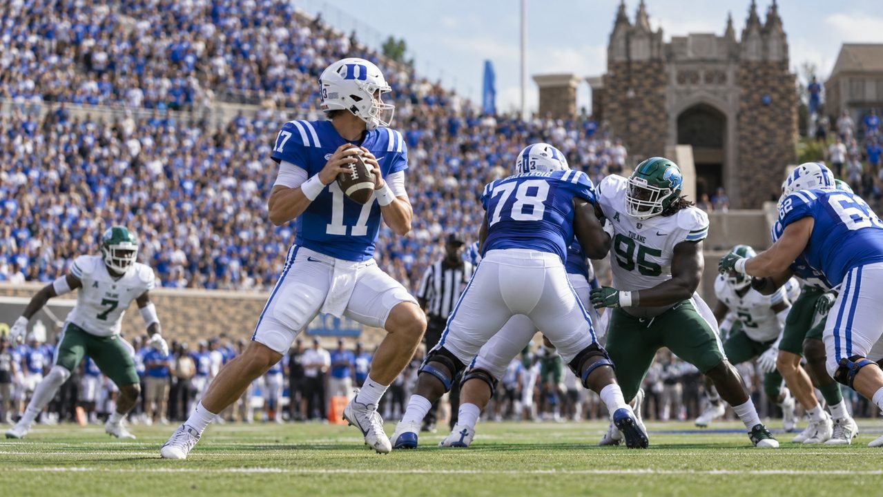 Original editorial image for Tulane Green Wave at Duke Blue Devils