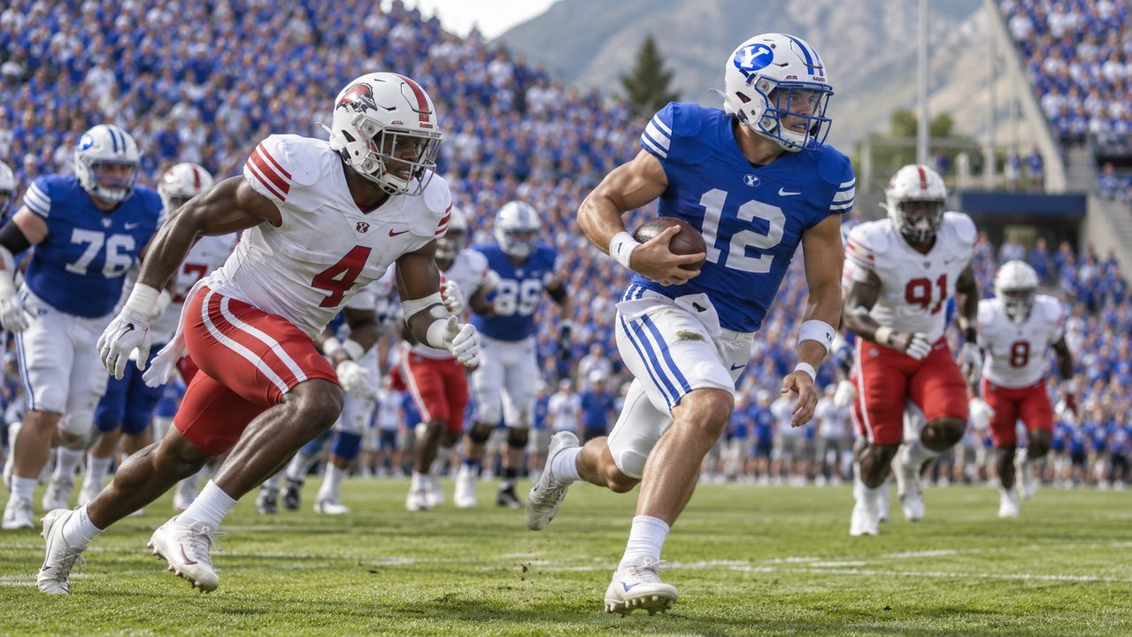 Original editorial image for Utah Tech Trailblazers at BYU Cougars