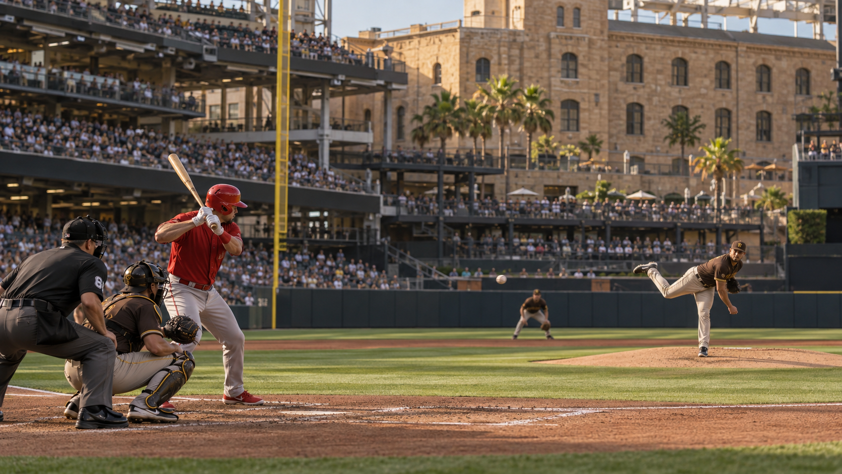 Editorial MLB scene for Washington Nationals at San Diego Padres