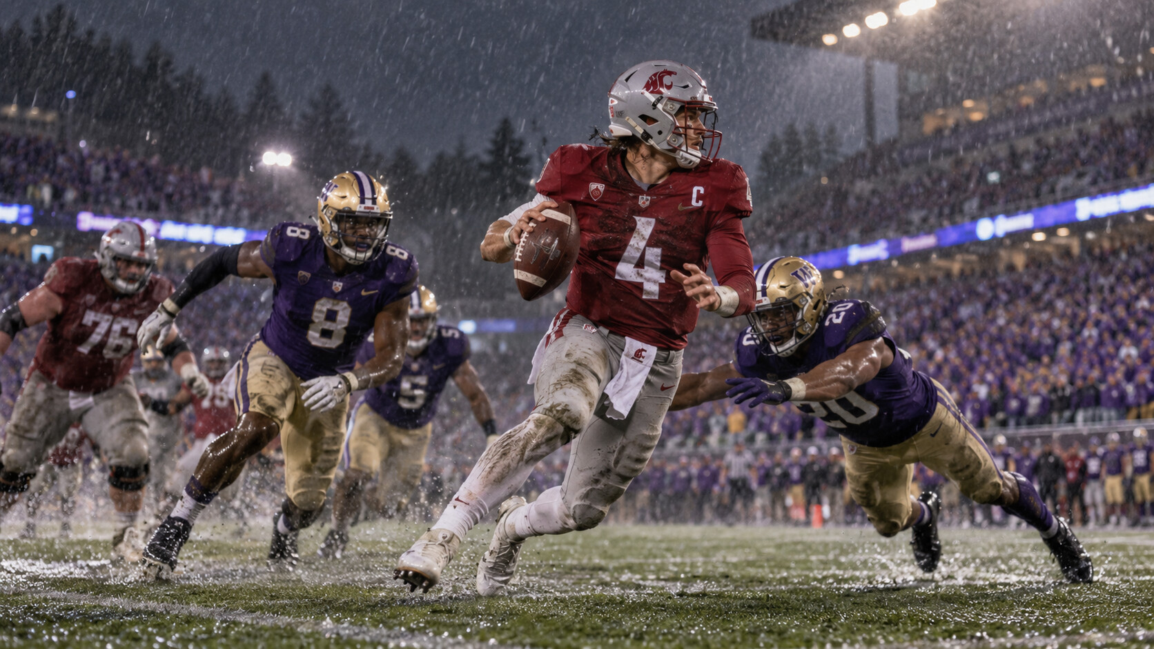 FrontPage Crew Sports editorial image for Washington State Cougars at Washington Huskies: spread prediction and analysis